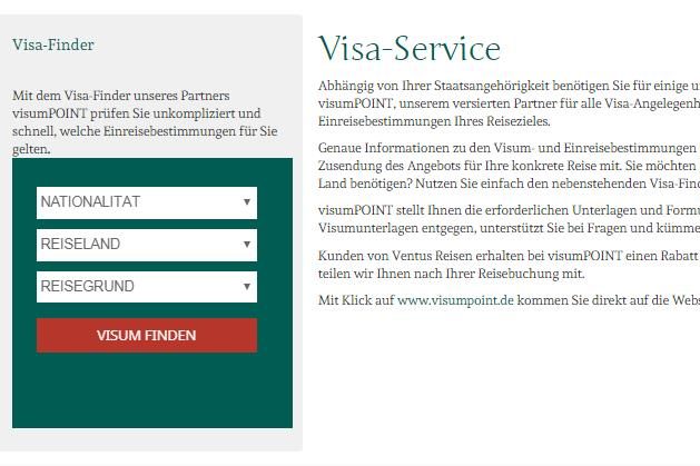 Visa-Finder
