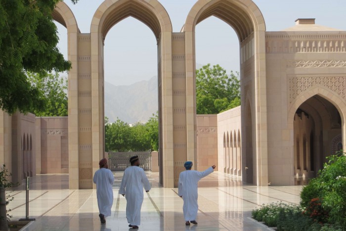 Oman Muskat Sultan-Qaboos-Moschee