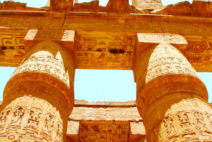 Bild: Tempelanlage, Luxor