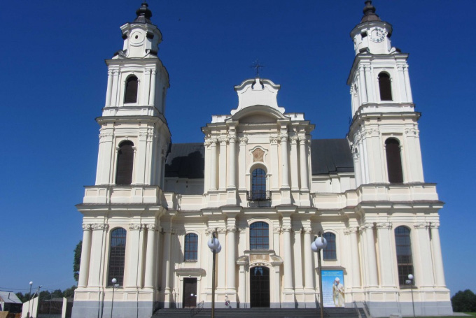 Bild: Kirche in Budslaw, Belarus