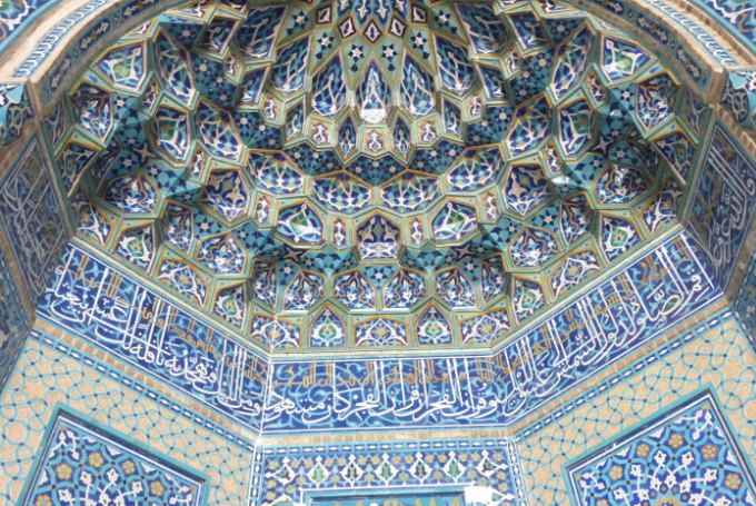 Bild: Kunstvolle Mosaike, Iran