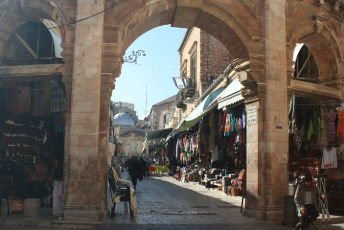 Bild: Souqs in Jerusalem, Israel