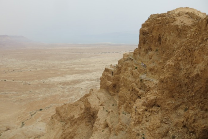 Bild: Felsplateau, Masada