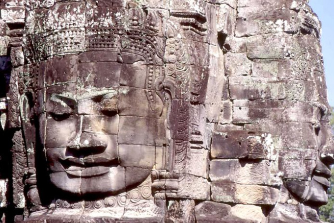Bild: Steingesichter, Kambodscha