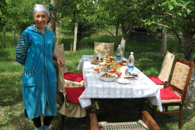 Bild: Gastfreundschaft in Kirgistan