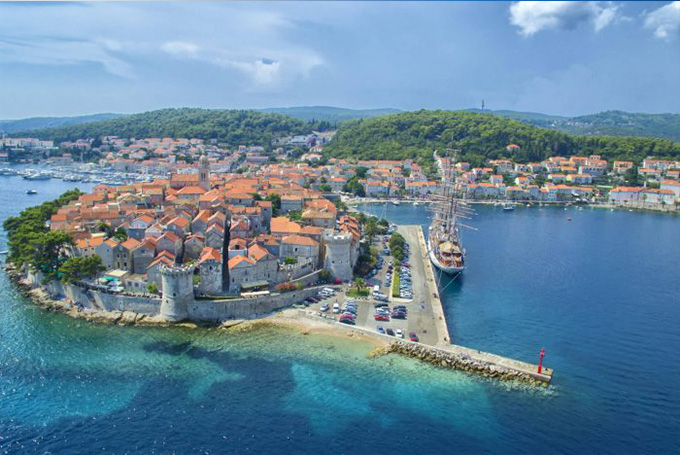 Bild: Insel Korčula, Kroatien