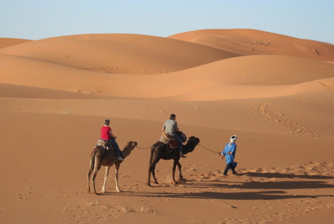 Bild: Sahara, Marokko
