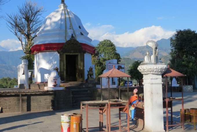 Bild: Bindya-Vasini-Tempel, Pokharas