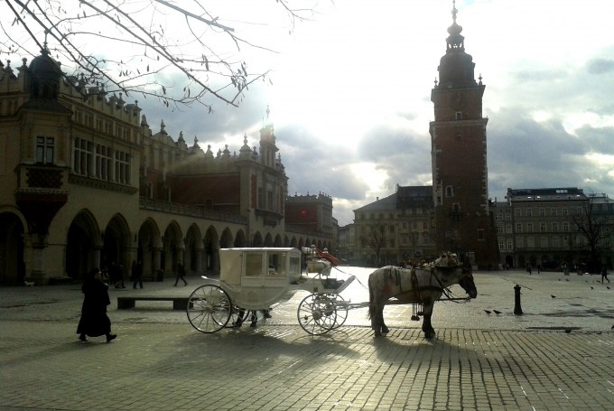 Bild: Stadt Krakau. Polen