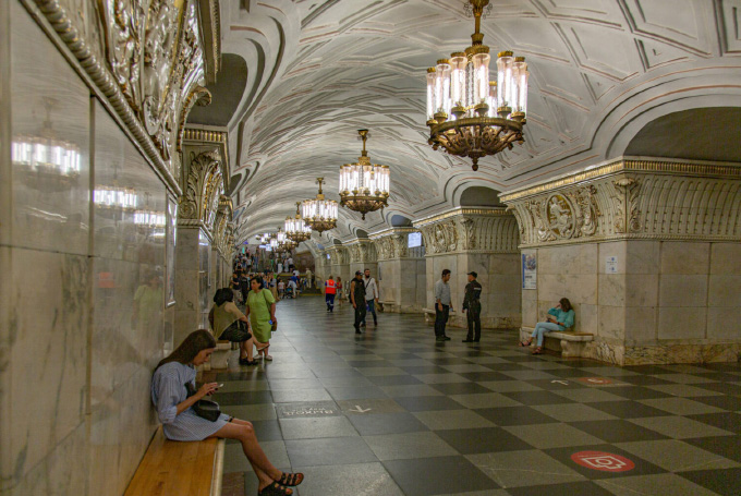 Bild: Metrostation, Moskau