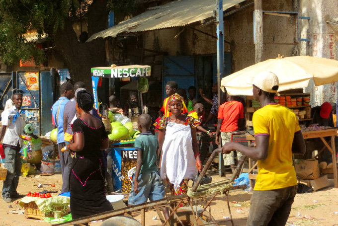 Bild: Markt, Senegal