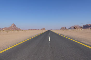 Saudi-Arabien, Wüste, Straße