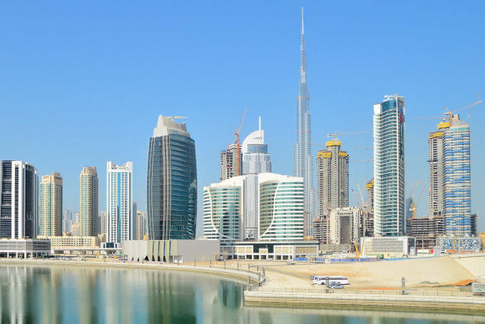 Bild: Wolkenkratzer, Dubai