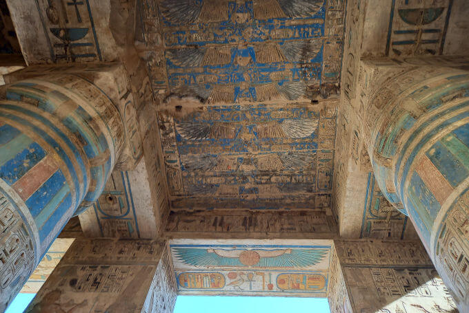 Ägypten, Luxor Habu Seti Tempel