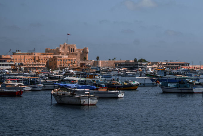 Bild: Hafen von Alexandria