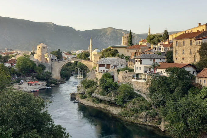 Stari Most in Mostar, Bosnien-Herzegowina